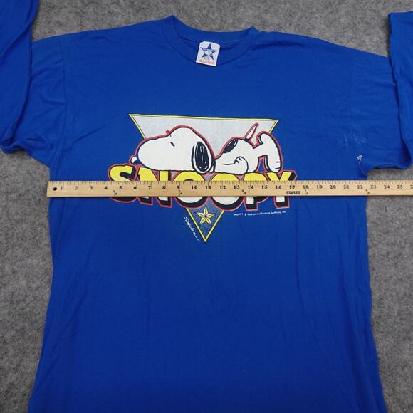 Vintage Snoopy Night Shirt Womens Large XL All‎ American Adult Loungewear - Picture 4 of 11